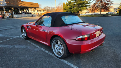 2000 BMW M Roadster in Imola Red 2 over Imola Red & Black Nappa