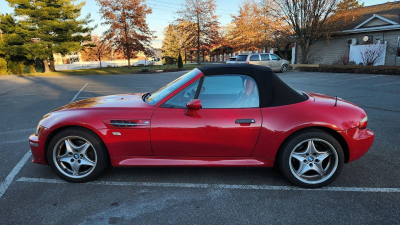 2000 BMW M Roadster in Imola Red 2 over Imola Red & Black Nappa
