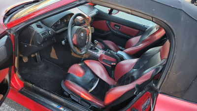 2000 BMW M Roadster in Imola Red 2 over Imola Red & Black Nappa