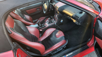 2000 BMW M Roadster in Imola Red 2 over Imola Red & Black Nappa