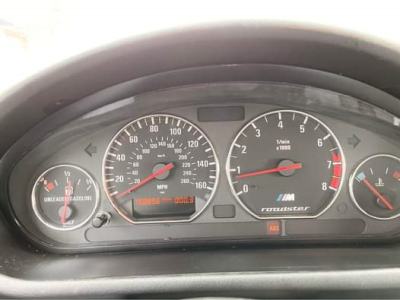 2000 BMW M Roadster in Cosmos Black Metallic over Dark Gray & Black Nappa