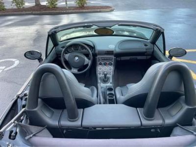 2000 BMW M Roadster in Cosmos Black Metallic over Dark Gray & Black Nappa