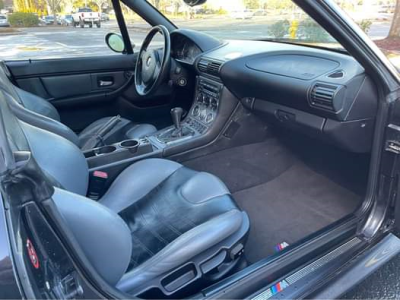 2000 BMW M Roadster in Cosmos Black Metallic over Dark Gray & Black Nappa