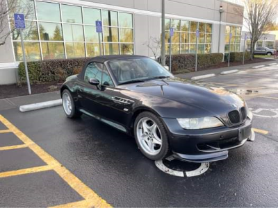 2000 BMW M Roadster in Cosmos Black Metallic over Dark Gray & Black Nappa