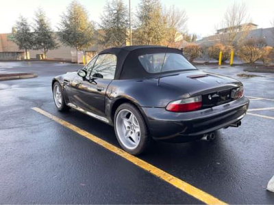 2000 BMW M Roadster in Cosmos Black Metallic over Dark Gray & Black Nappa