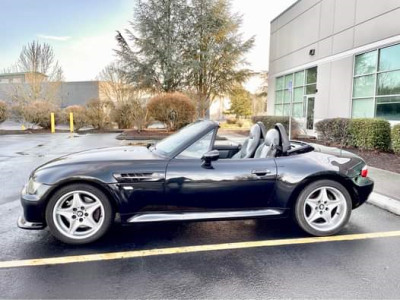 2000 BMW M Roadster in Cosmos Black Metallic over Dark Gray & Black Nappa