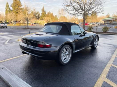 2000 BMW M Roadster in Cosmos Black Metallic over Dark Gray & Black Nappa