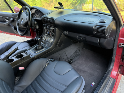 2000 BMW M Roadster in Imola Red 2 over Black Nappa