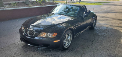 2000 BMW M Roadster in Cosmos Black Metallic over Black Nappa