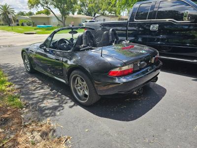 2000 BMW M Roadster in Cosmos Black Metallic over Black Nappa