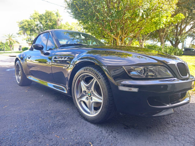2000 BMW M Roadster in Cosmos Black Metallic over Black Nappa