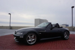 2000 BMW M Roadster in Cosmos Black Metallic over Black Nappa