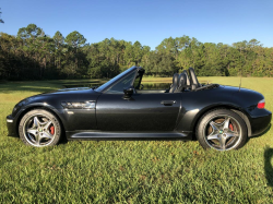 2000 BMW M Roadster in Cosmos Black Metallic over Black Nappa