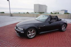 2000 BMW M Roadster in Cosmos Black Metallic over Black Nappa