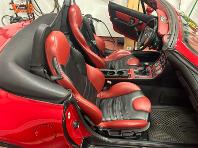 2000 BMW M Roadster in Imola Red 2 over Imola Red & Black Nappa