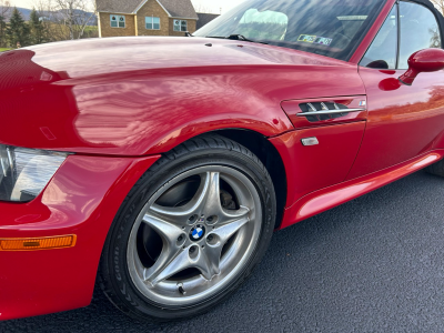 2000 BMW M Roadster in Imola Red 2 over Imola Red & Black Nappa