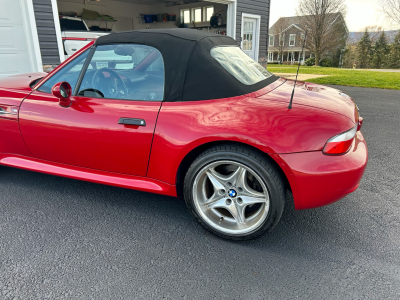 2000 BMW M Roadster in Imola Red 2 over Imola Red & Black Nappa