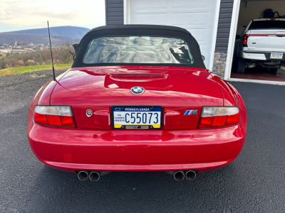 2000 BMW M Roadster in Imola Red 2 over Imola Red & Black Nappa