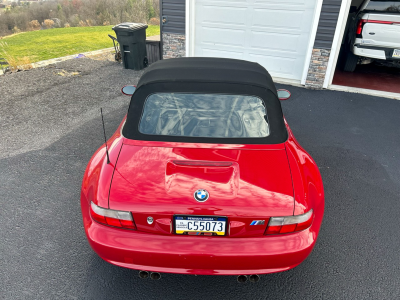 2000 BMW M Roadster in Imola Red 2 over Imola Red & Black Nappa