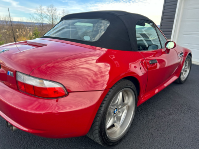 2000 BMW M Roadster in Imola Red 2 over Imola Red & Black Nappa
