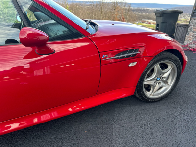 2000 BMW M Roadster in Imola Red 2 over Imola Red & Black Nappa