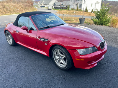 2000 BMW M Roadster in Imola Red 2 over Imola Red & Black Nappa