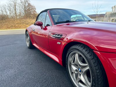 2000 BMW M Roadster in Imola Red 2 over Imola Red & Black Nappa