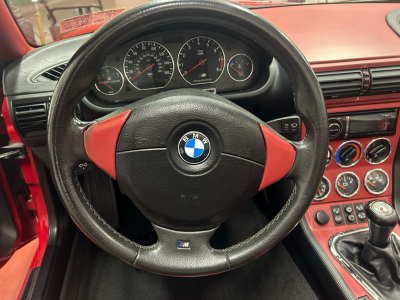 2000 BMW M Roadster in Imola Red 2 over Imola Red & Black Nappa