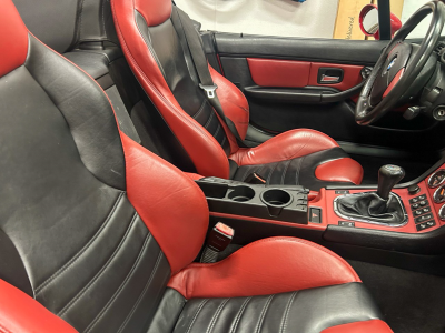 2000 BMW M Roadster in Imola Red 2 over Imola Red & Black Nappa