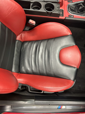 2000 BMW M Roadster in Imola Red 2 over Imola Red & Black Nappa