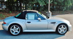 2000 BMW M Roadster in Titanium Silver Metallic over Black Nappa