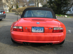 2000 BMW M Roadster in Hell Red over Black Nappa