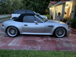 2000 BMW M Roadster in Titanium Silver Metallic over Black Nappa