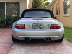 2000 BMW M Roadster in Titanium Silver Metallic over Black Nappa