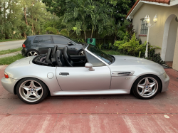 2000 BMW M Roadster in Titanium Silver Metallic over Black Nappa