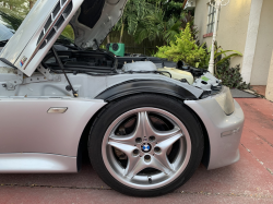 2000 BMW M Roadster in Titanium Silver Metallic over Black Nappa