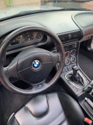 2000 BMW M Roadster in Titanium Silver Metallic over Black Nappa