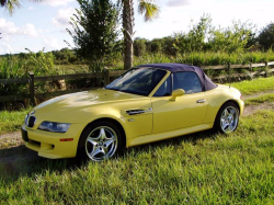 2000 BMW M Roadster in Dakar Yellow 2 over Dark Gray & Black Nappa