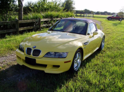 2000 BMW M Roadster in Dakar Yellow 2 over Dark Gray & Black Nappa