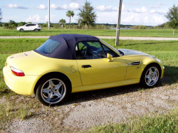 2000 BMW M Roadster in Dakar Yellow 2 over Dark Gray & Black Nappa