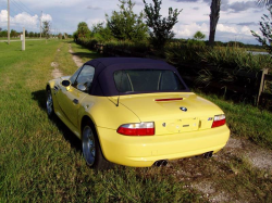 2000 BMW M Roadster in Dakar Yellow 2 over Dark Gray & Black Nappa