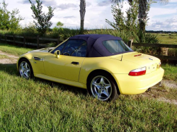 2000 BMW M Roadster in Dakar Yellow 2 over Dark Gray & Black Nappa