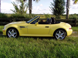 2000 BMW M Roadster in Dakar Yellow 2 over Dark Gray & Black Nappa