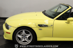 2000 BMW M Roadster in Dakar Yellow 2 over Dark Gray & Black Nappa