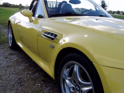 2000 BMW M Roadster in Dakar Yellow 2 over Dark Gray & Black Nappa