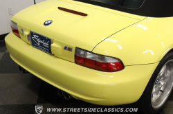 2000 BMW M Roadster in Dakar Yellow 2 over Dark Gray & Black Nappa