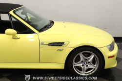 2000 BMW M Roadster in Dakar Yellow 2 over Dark Gray & Black Nappa