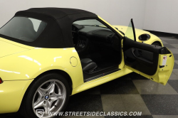 2000 BMW M Roadster in Dakar Yellow 2 over Dark Gray & Black Nappa