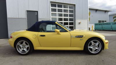 2000 BMW M Roadster in Dakar Yellow 2 over Dark Gray & Black Nappa