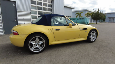 2000 BMW M Roadster in Dakar Yellow 2 over Dark Gray & Black Nappa